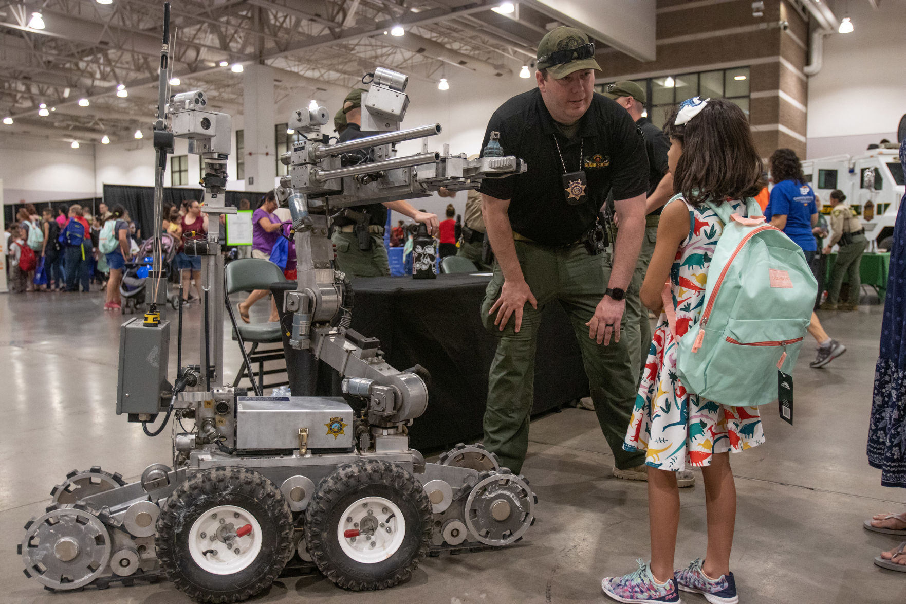 Pima County Sheriff’s Department’s Badges and Backpacks